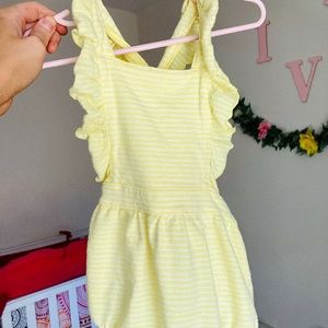 Boutique baby girl romper